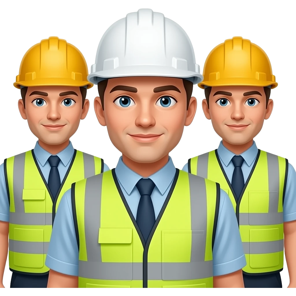 work and health safety team emoji