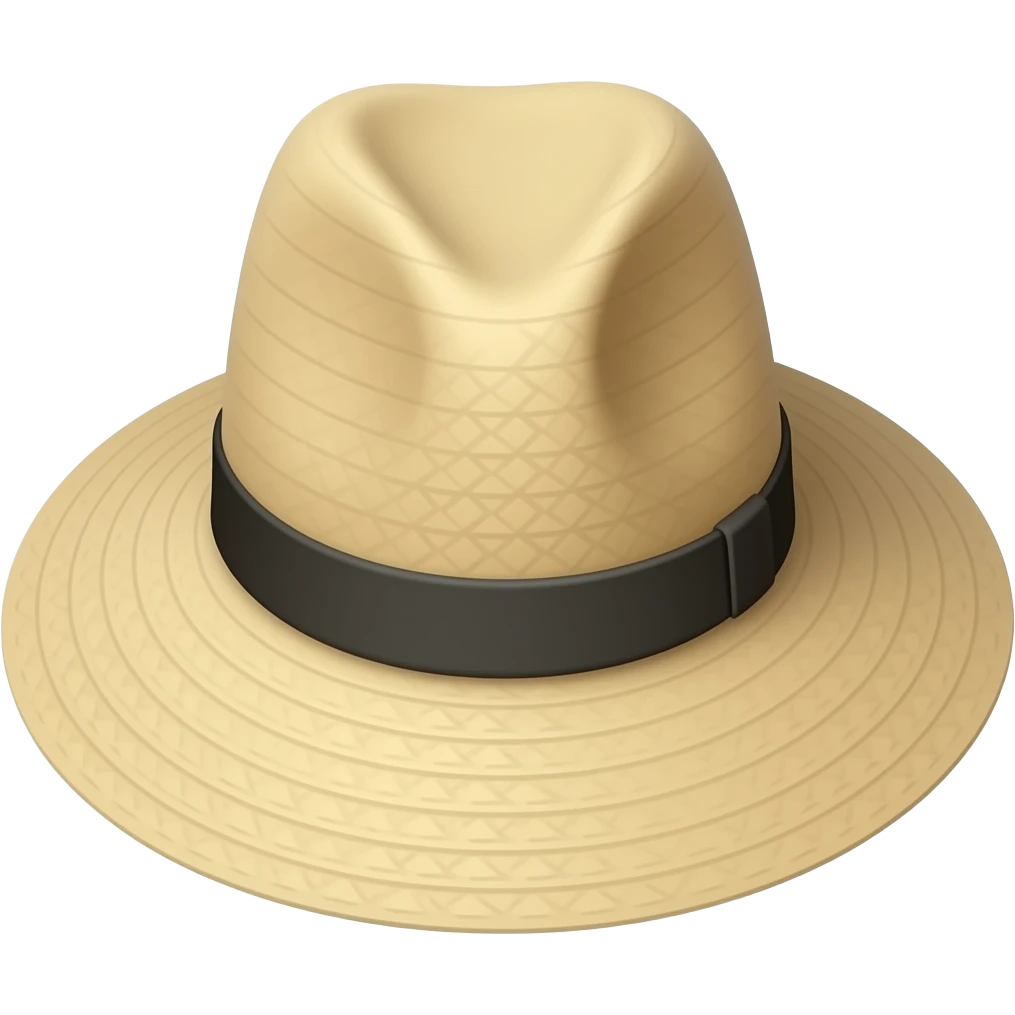 straw hat emoji