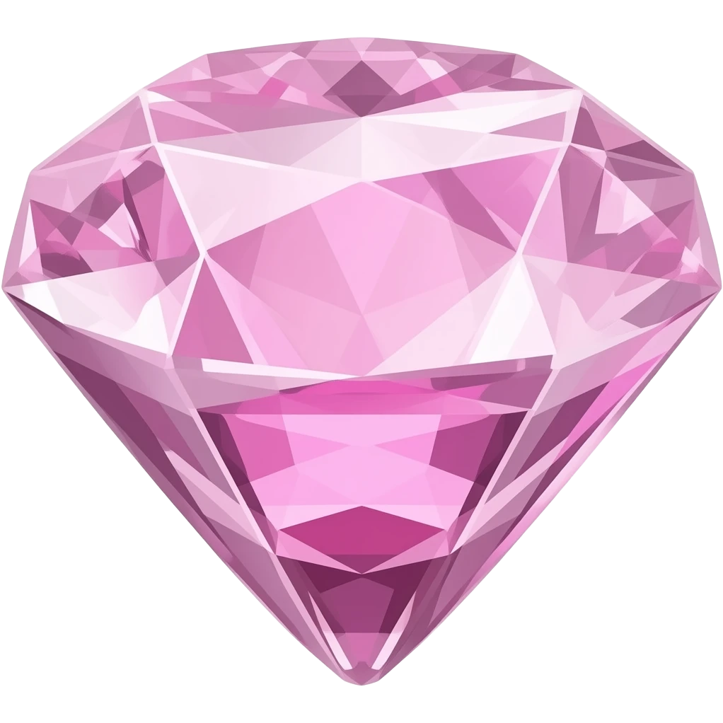 pink crystal emoji