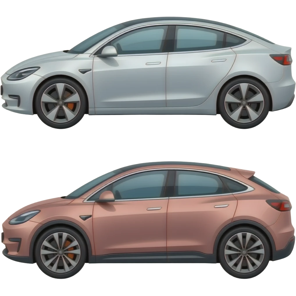 нарисуй теслу и byd emoji