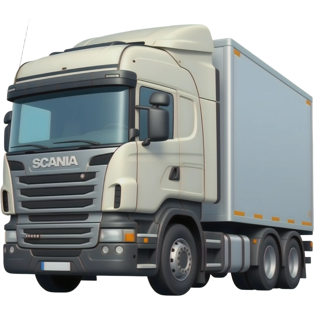 semi-truck  scania emoji