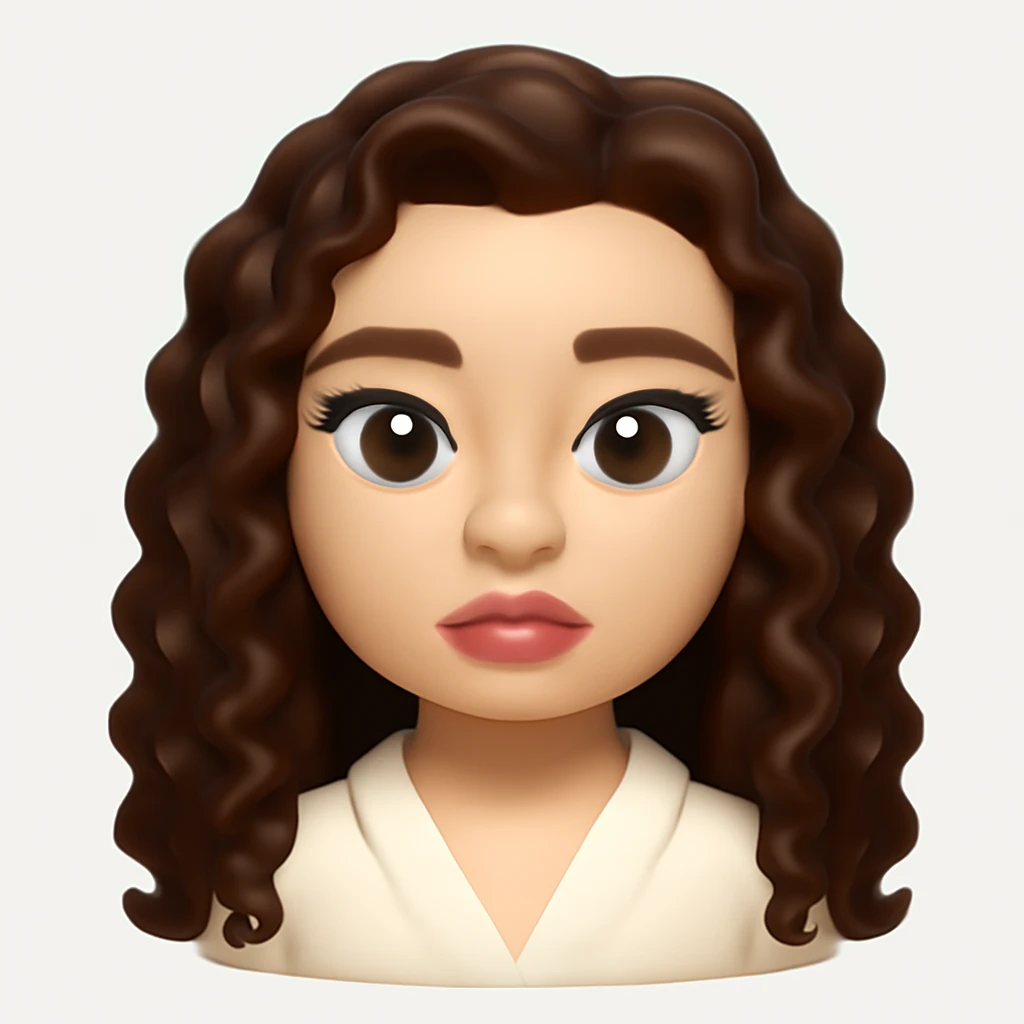 A 3D Apple-style emoji version of the uploaded image, preserving its colors, shapes, textures, and overall design, simplified into emoji form while keeping key details recognizable. Smooth glossy finish, soft shadows, high-quality render, minimal background emoji