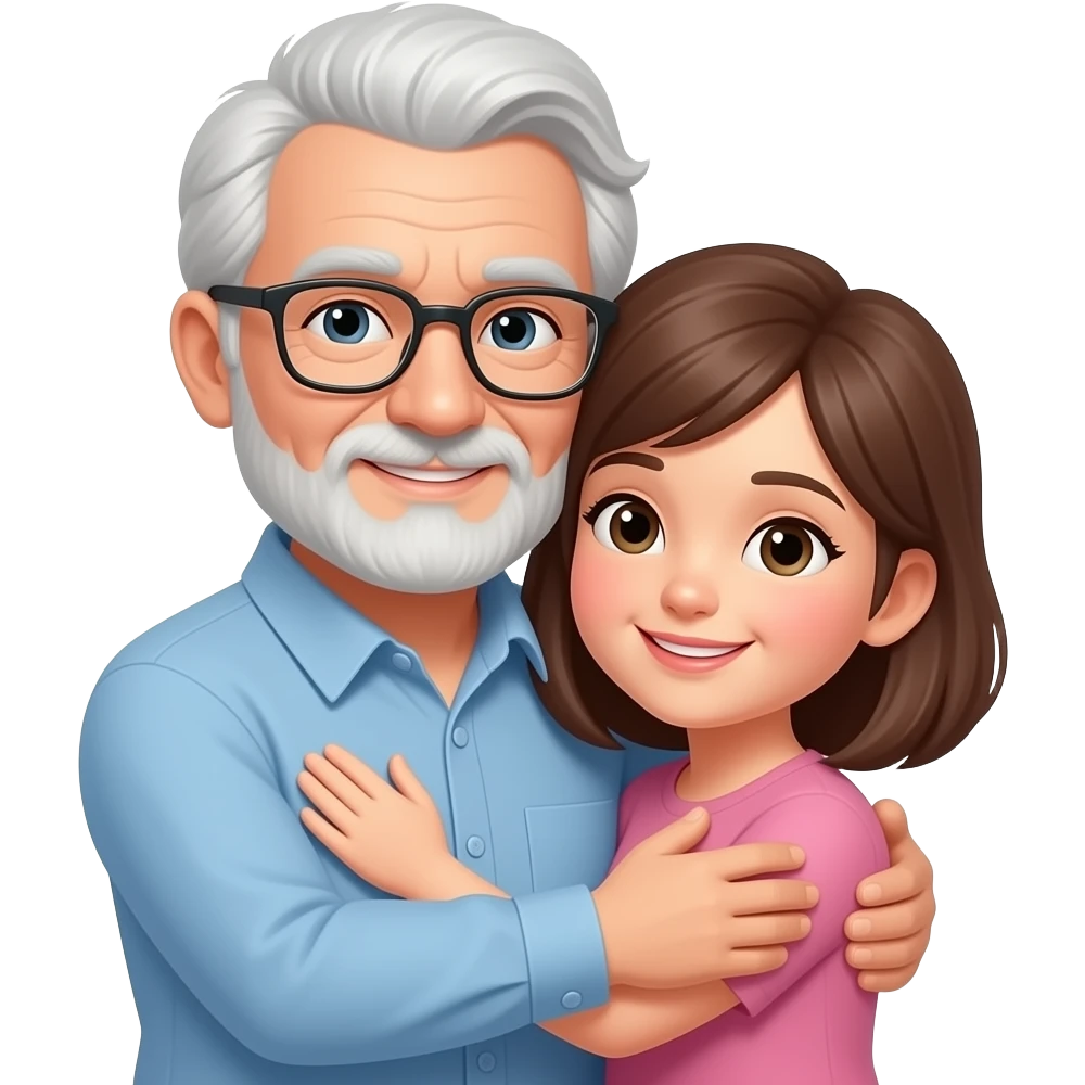 hug grandfa emoji