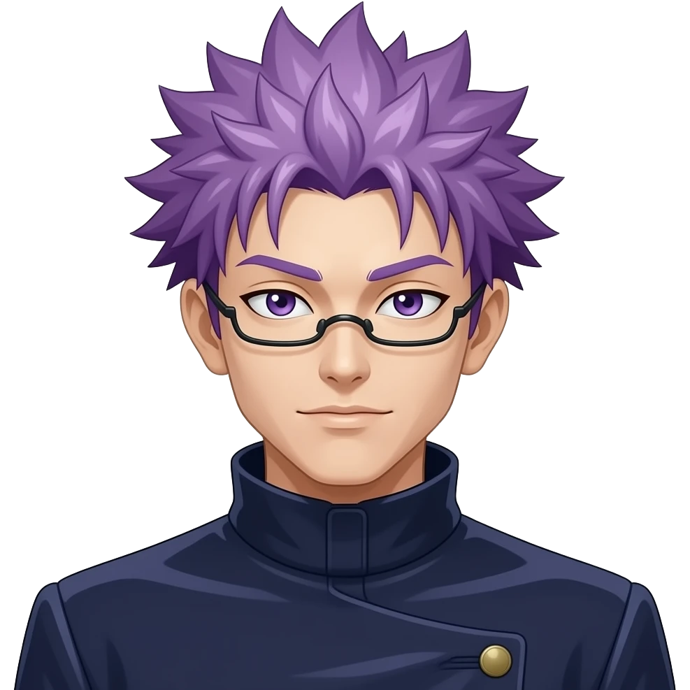 gojo uses hollow purple emoji