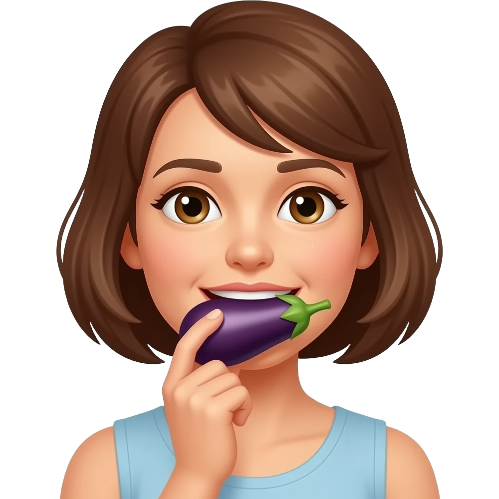 🥵🫴🫦⚪🍆 emoji
