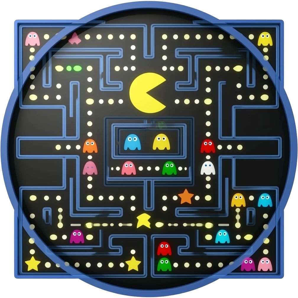 pac man board emoji