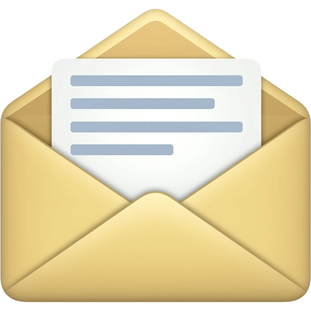 mail in emoji