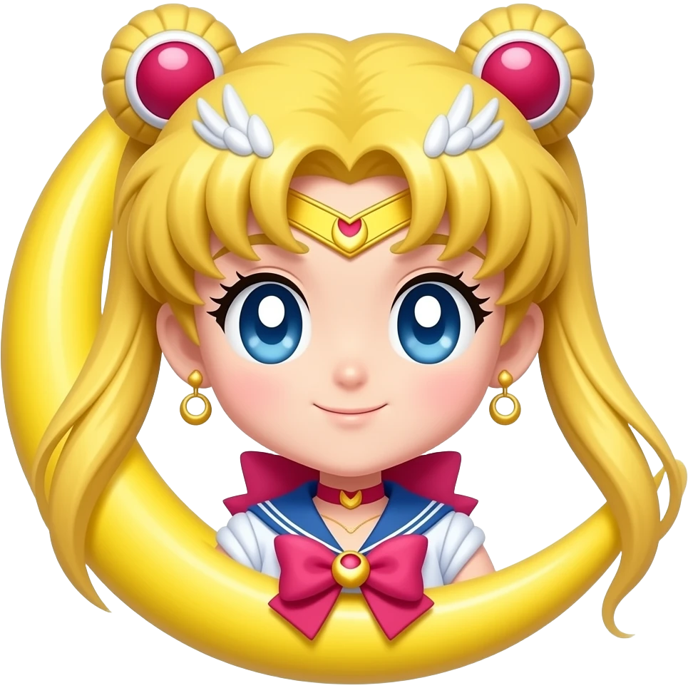 sailor moon brooch emoji
