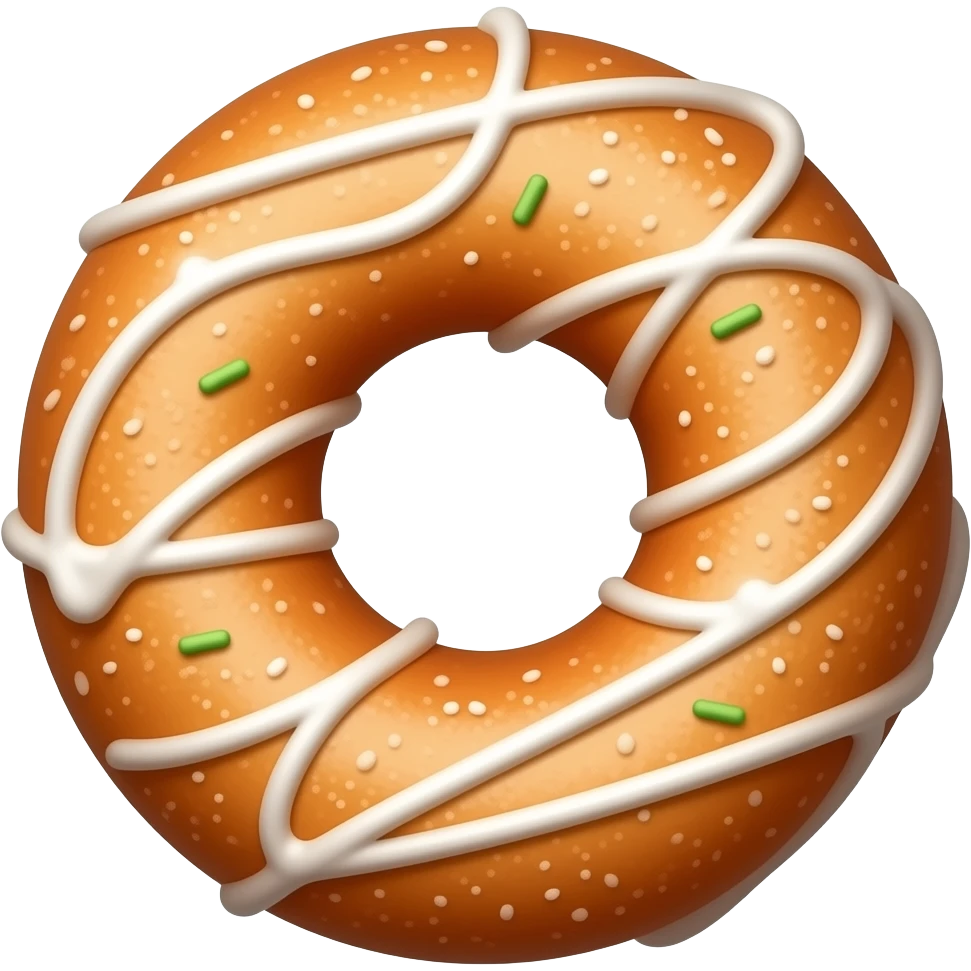 Beignet à la pomme emoji