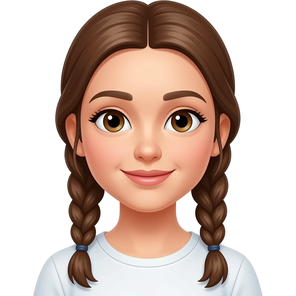 Girls with Braided Hair emoji