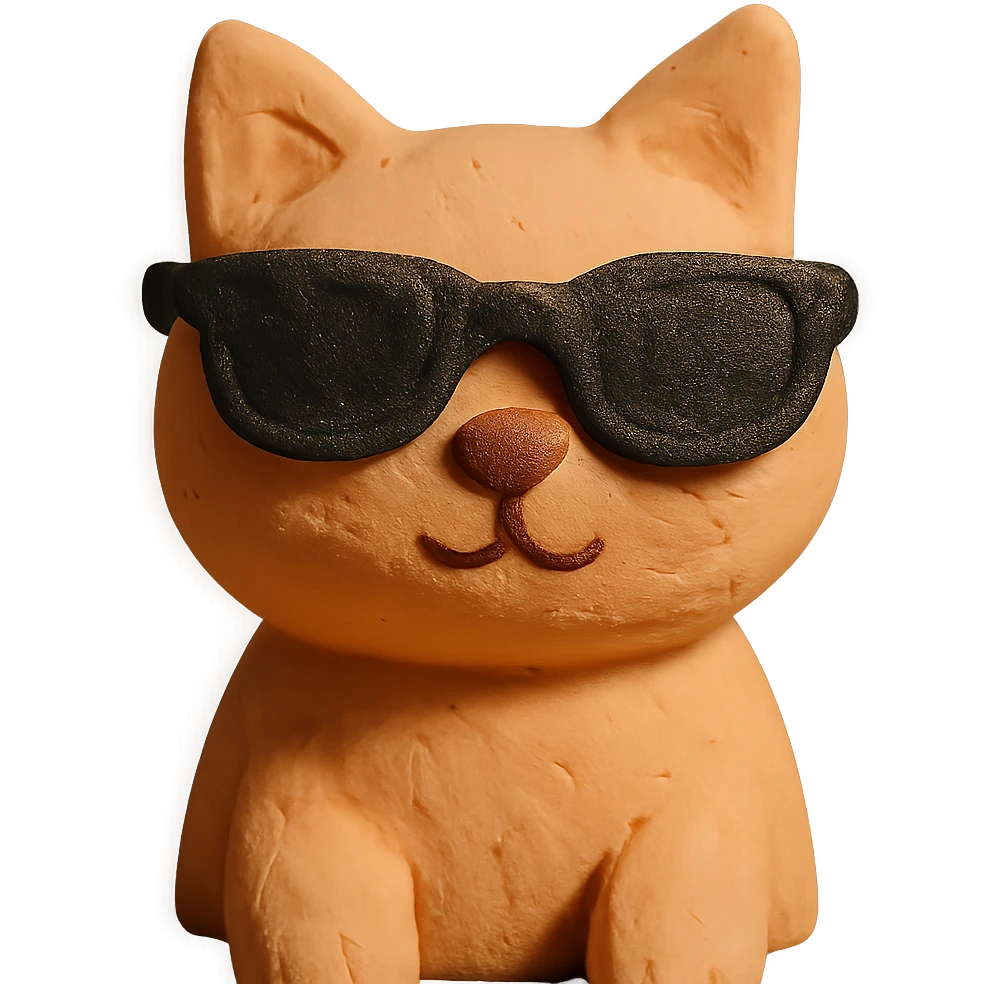 cat wearing sunglasses emoji