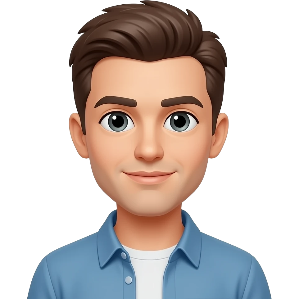 skinny guy head emoji