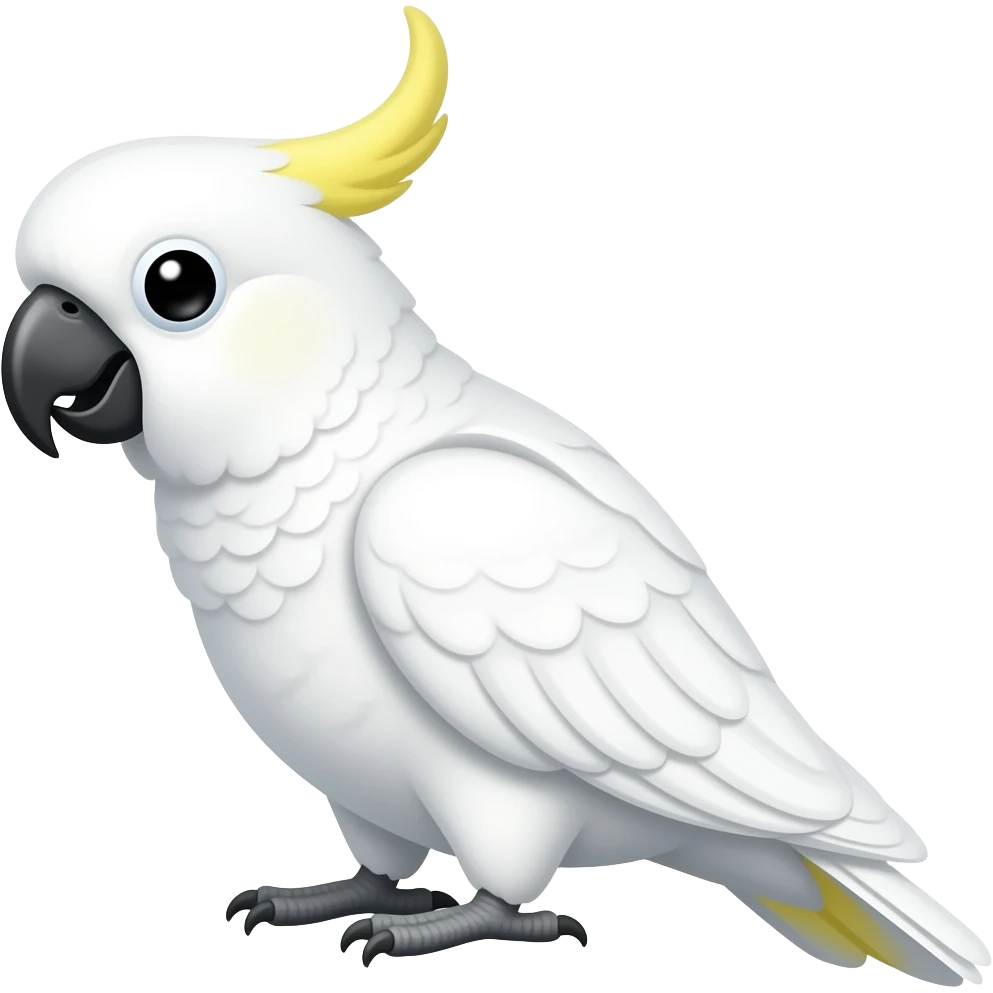 Palm cockatoo emoji