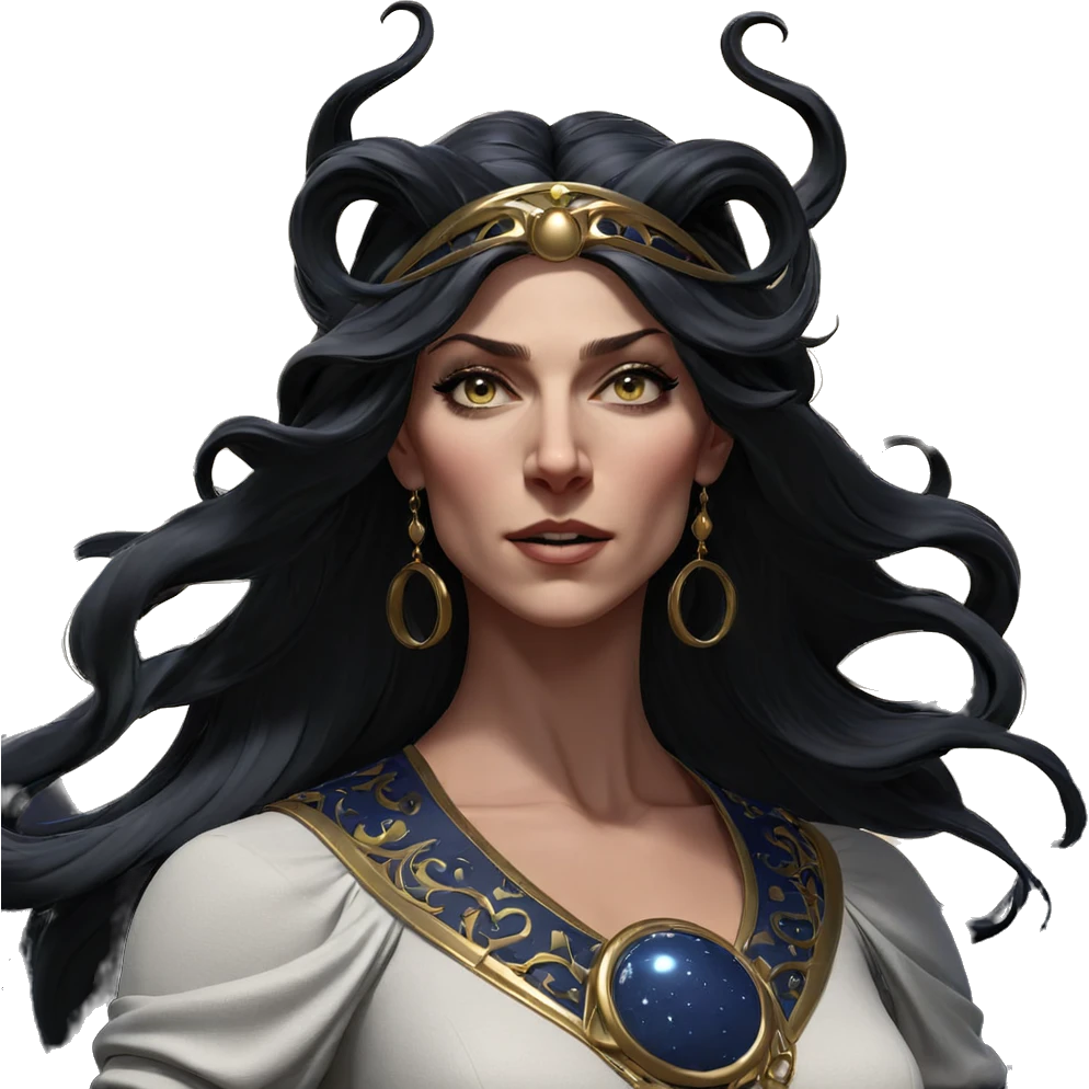 girl with moonlit elegance emoji