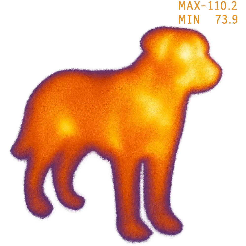 a dog emoji
