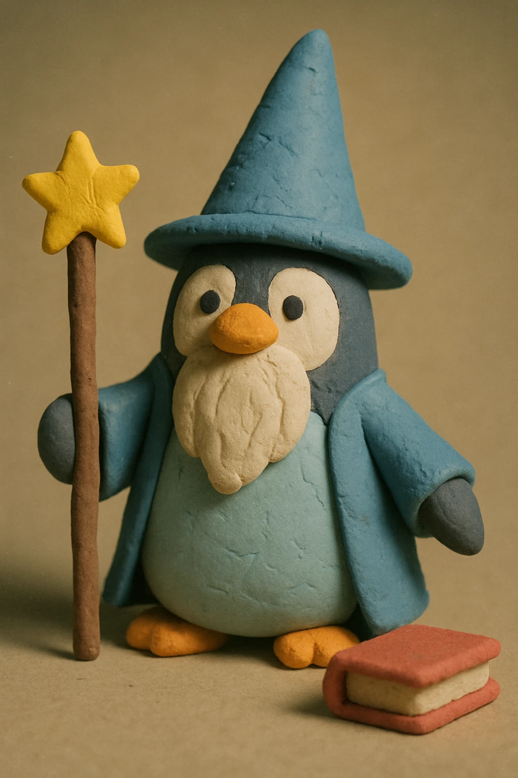 penguin wizard emoji