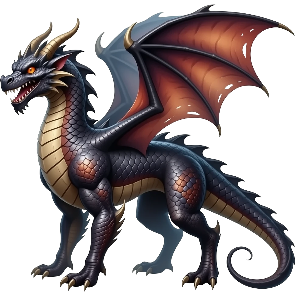 eldritch dragon fullbody emoji