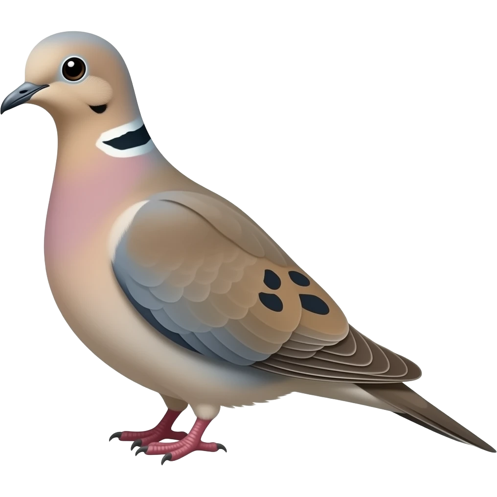 Mourning dove emoji