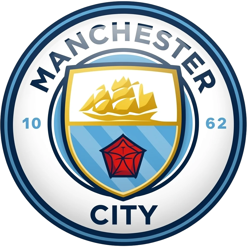 Manchester city soccer badje emoji