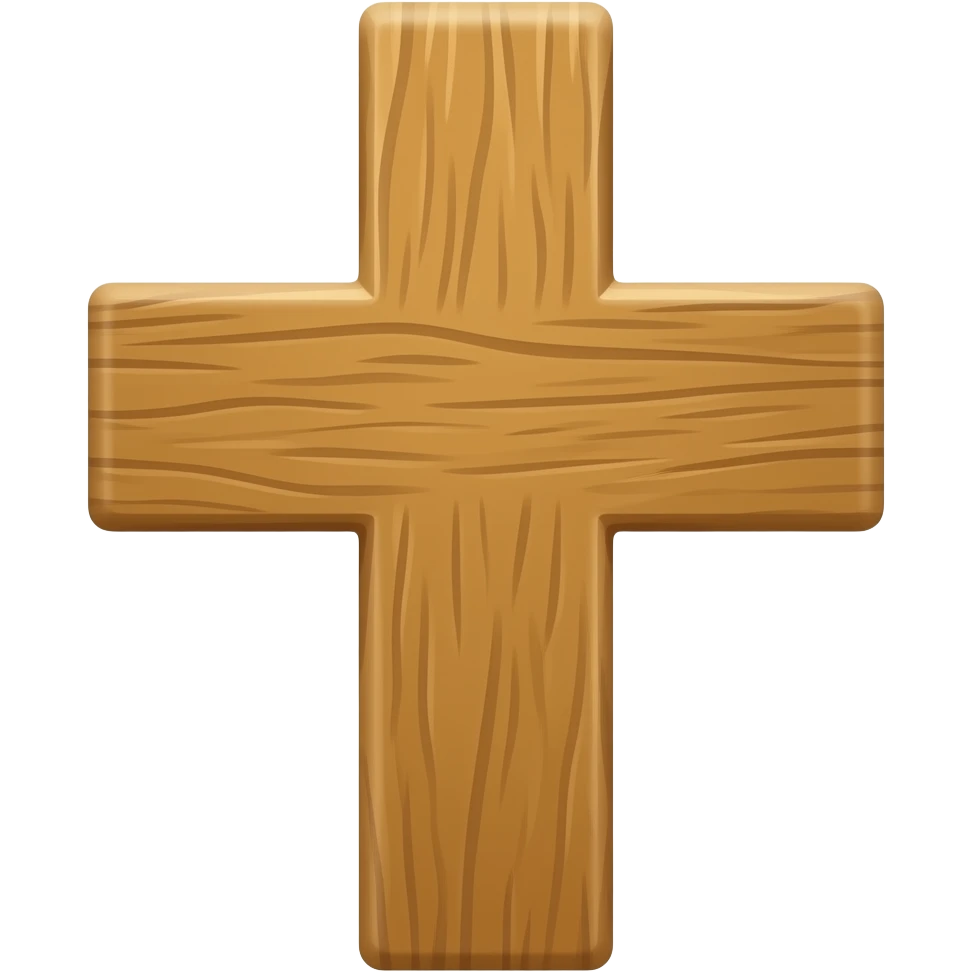 wooden like cross to copy and paste emoji