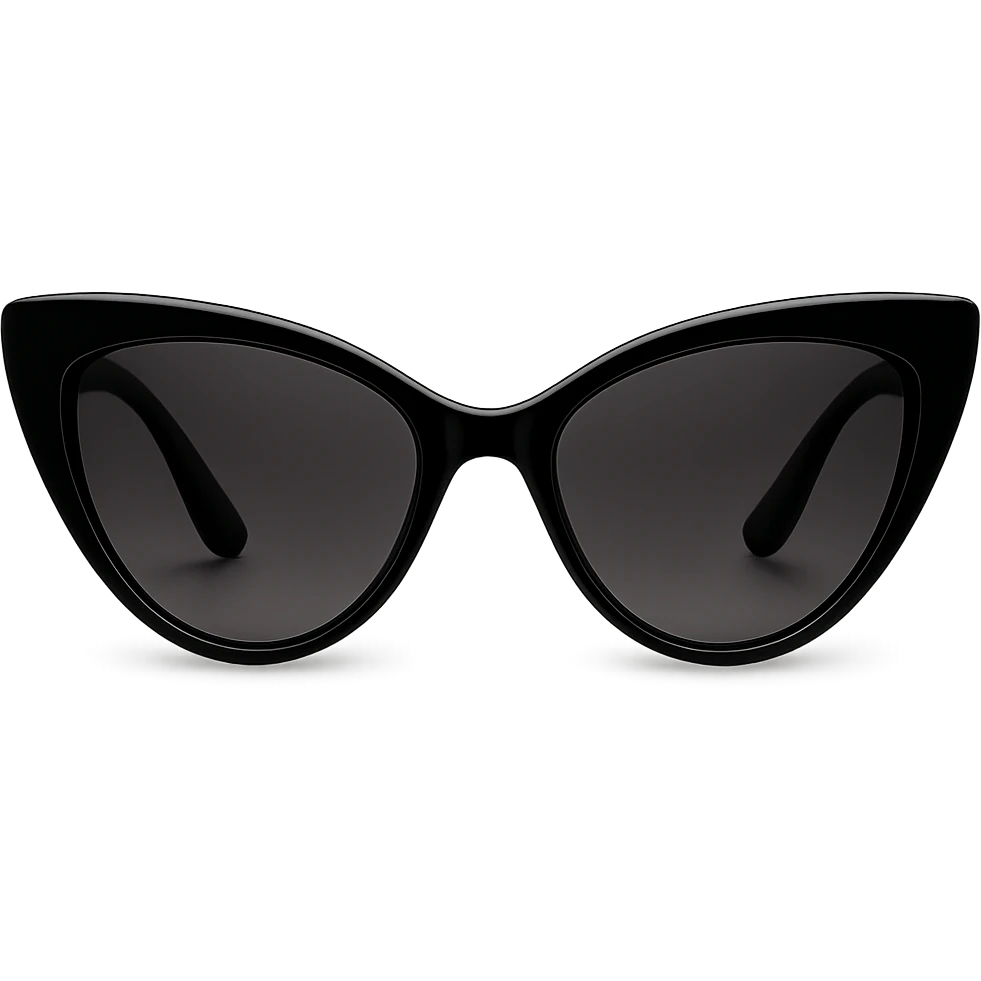 glamorous sunglasses, chic and stylish emoji