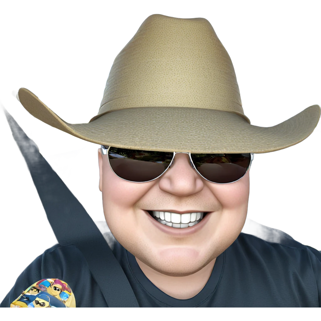 smiling boy in sunglasses emoji