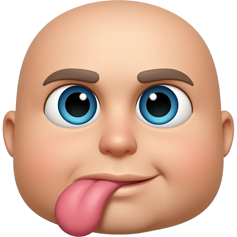 butt hole face emoji