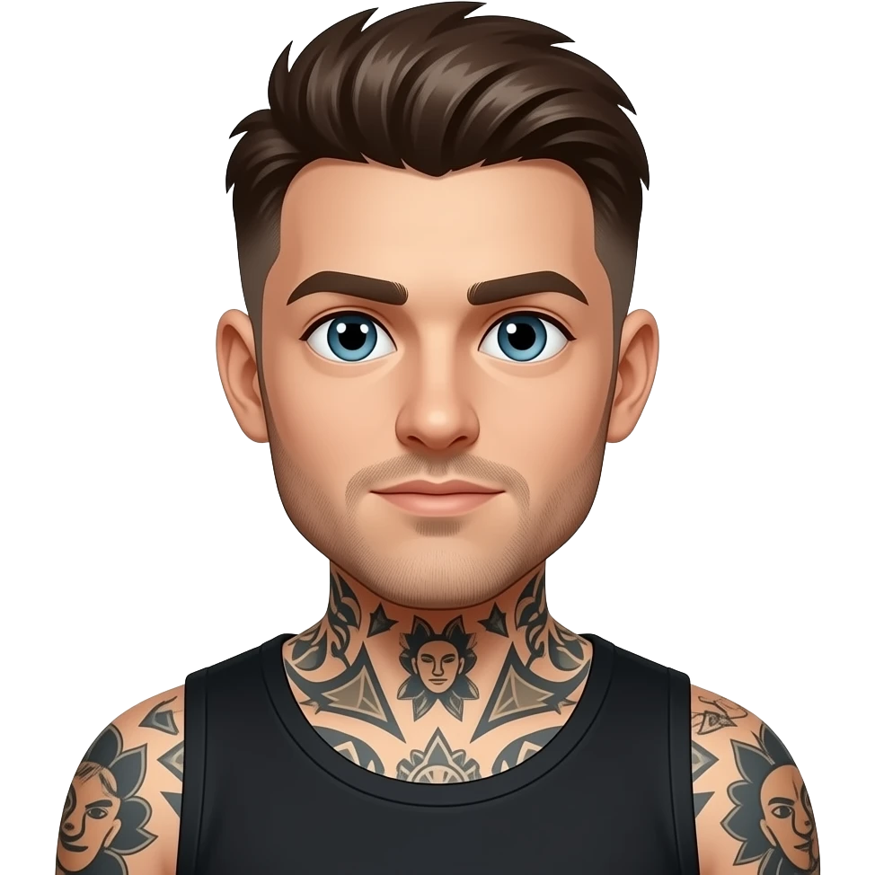 tattooed people emoji