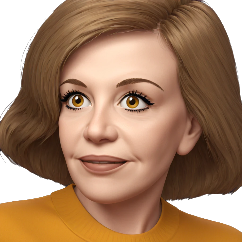 portrait of a smiling girl emoji