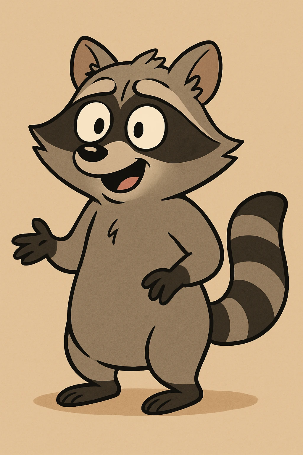 Raccoon emoji