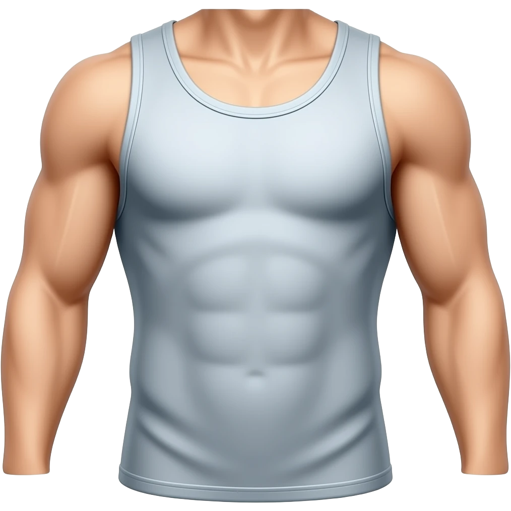 gym tank top for men emoji