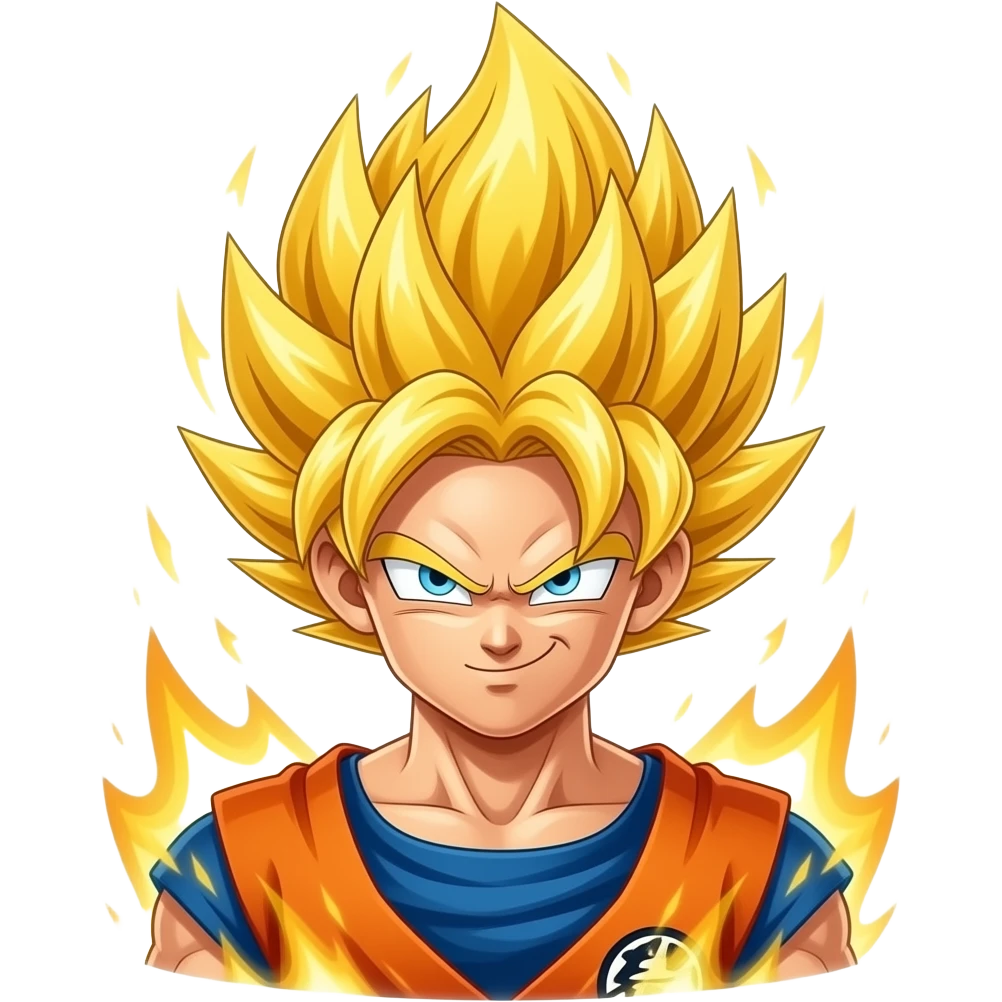 Super saiyan 4  fusion emoji emoji