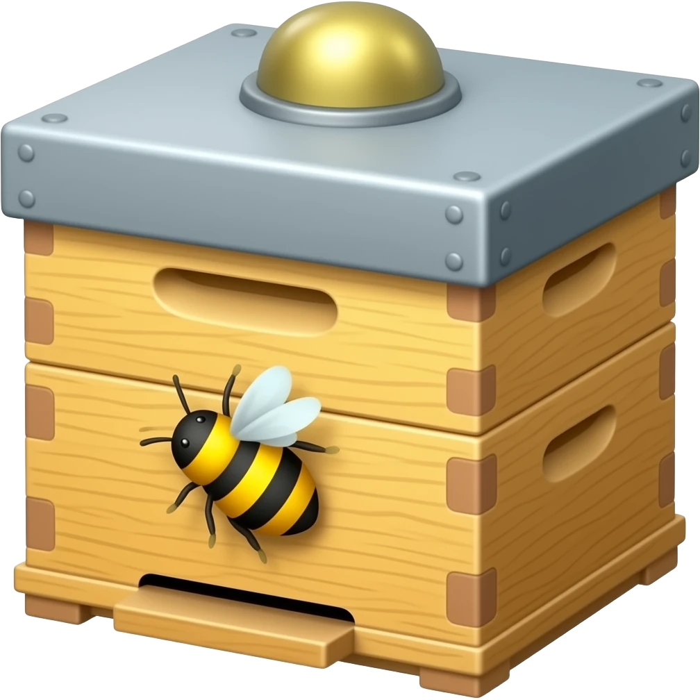 Honey Bee keepers box emoji