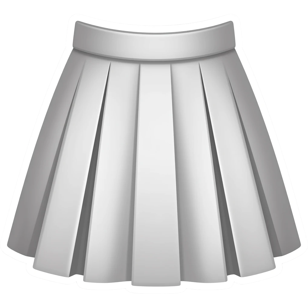 I need   small  sticker skirt emoj emoji