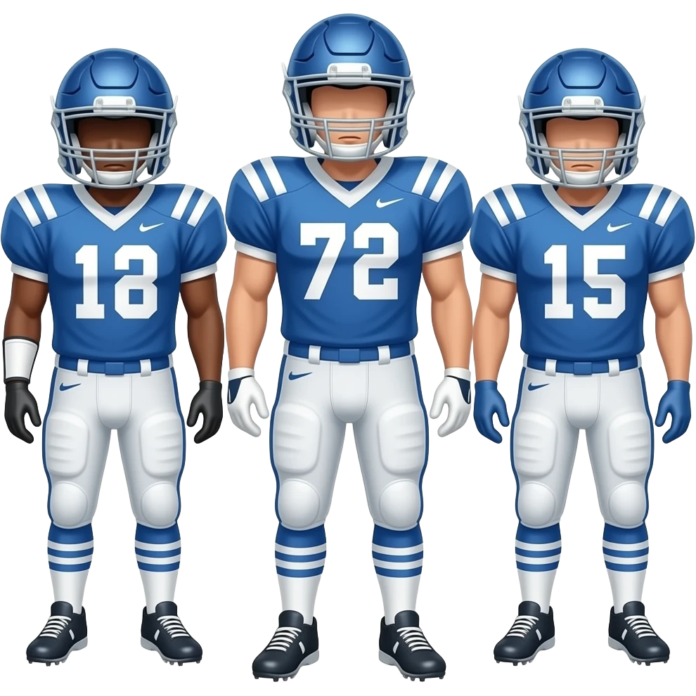 Make a football tem sus emoji