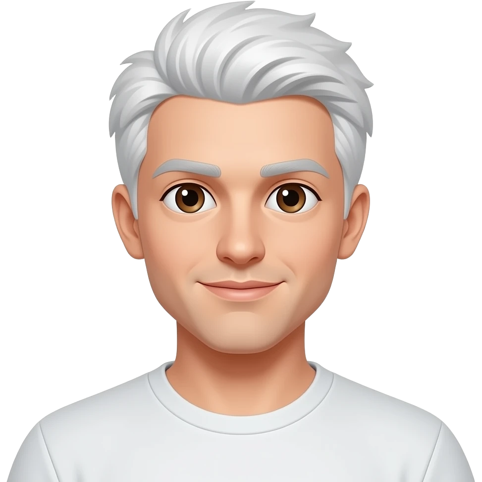 20 yaşında akyaz kahverengi gözlü erkek emoji