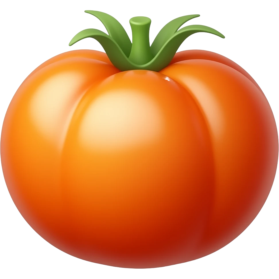 light orange tomato emoji