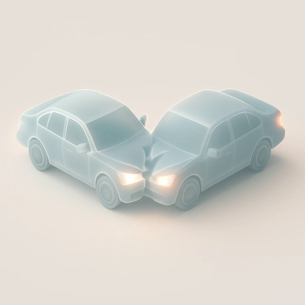 cars crash emoji