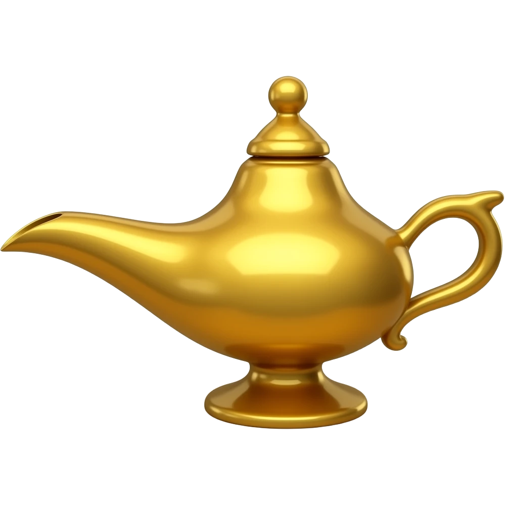 genie lamp emoji