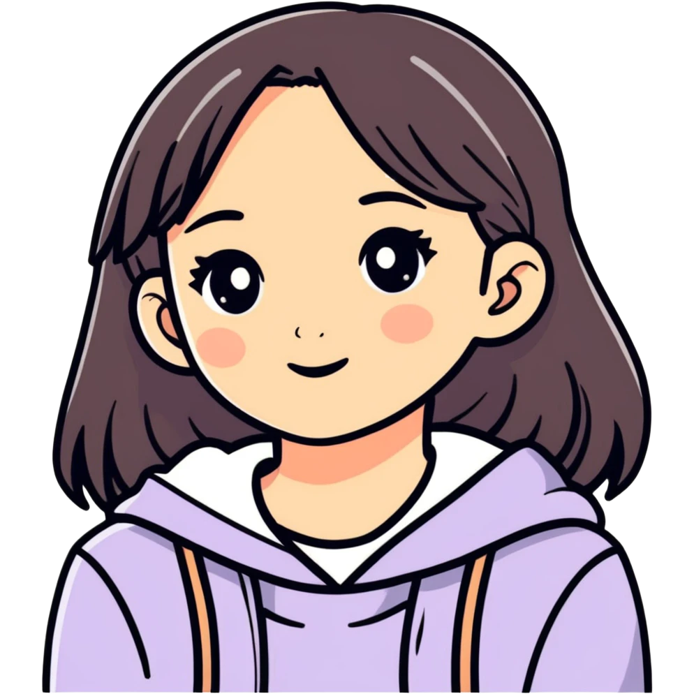   A girl emoji
