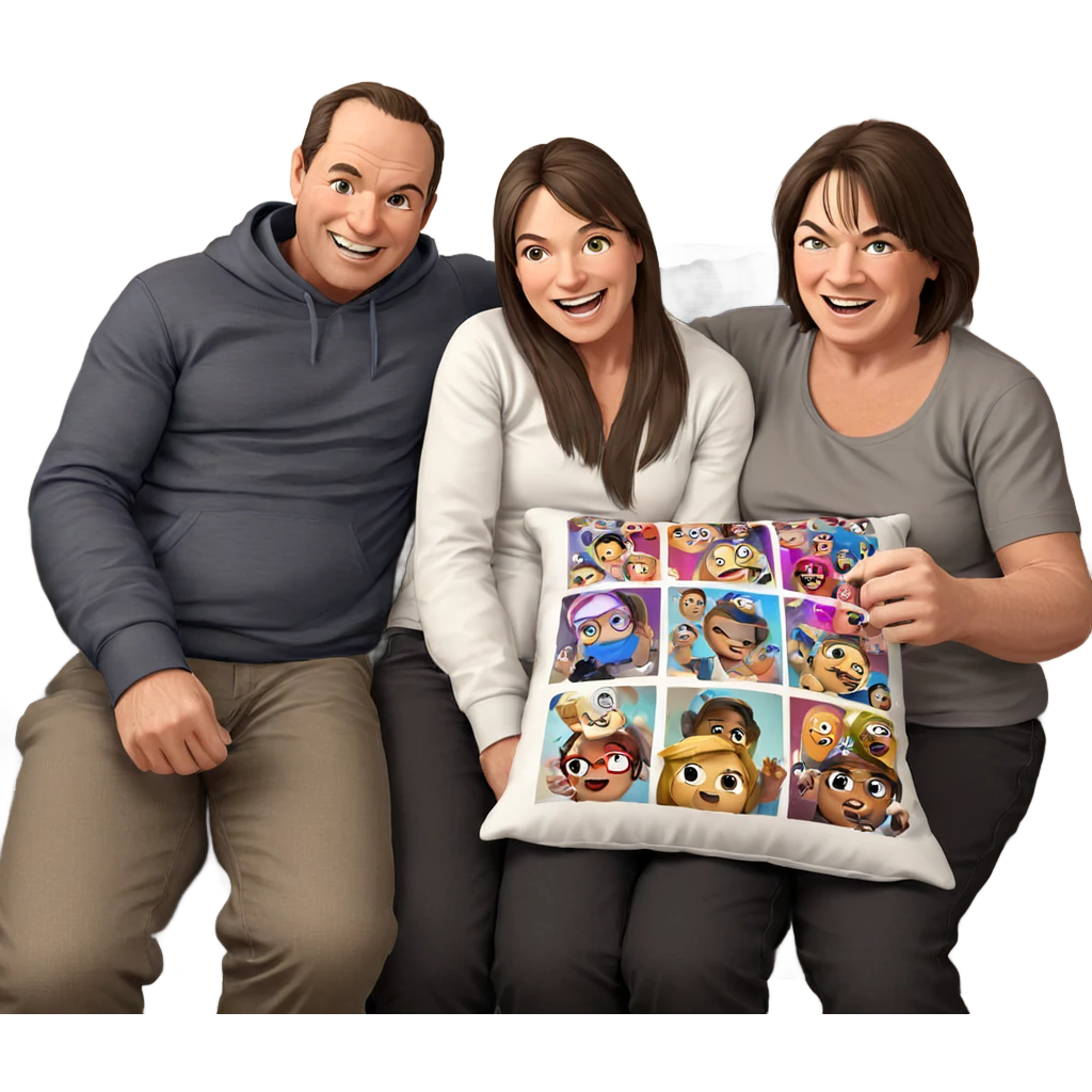 happy gathering on the couch emoji