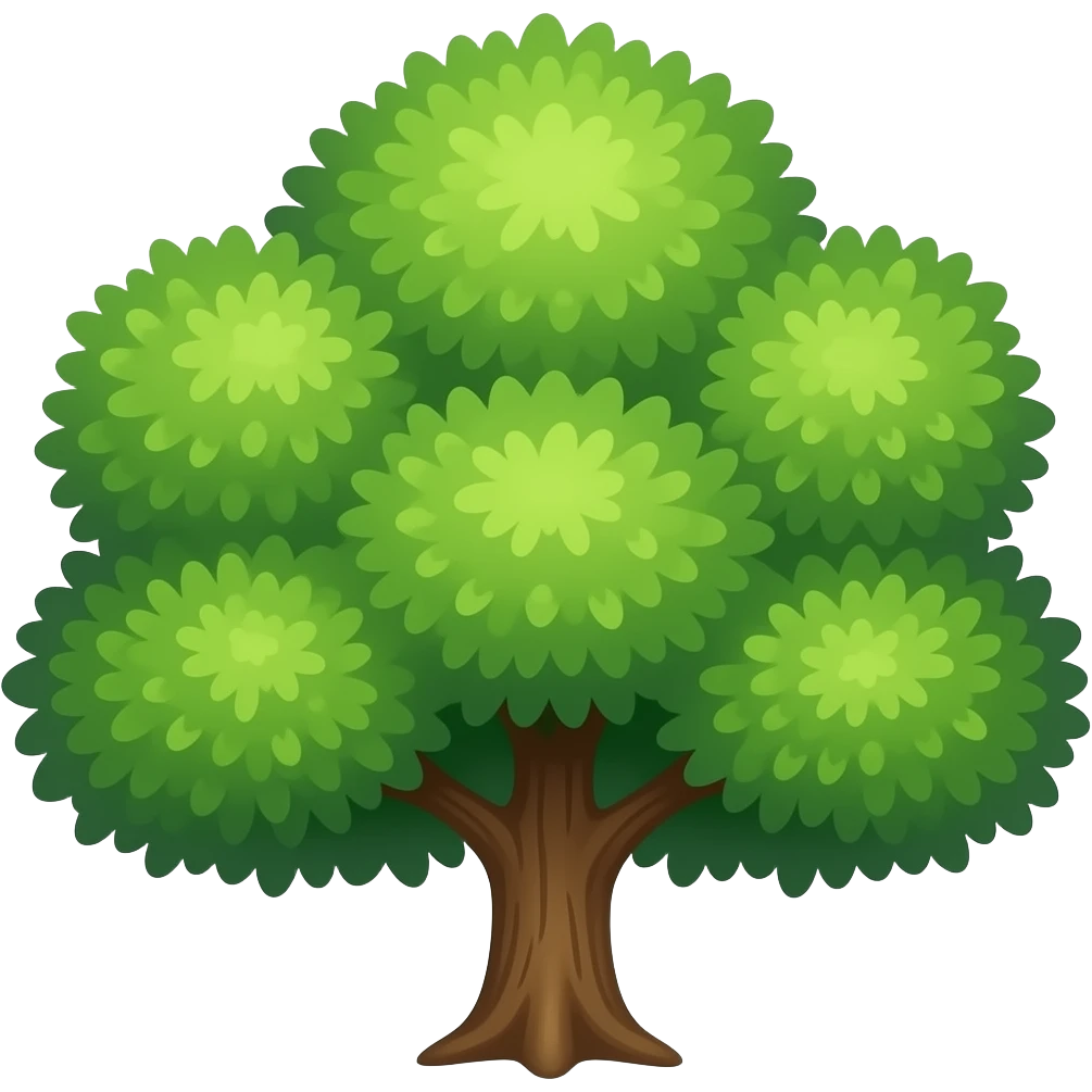 alder tree emoji