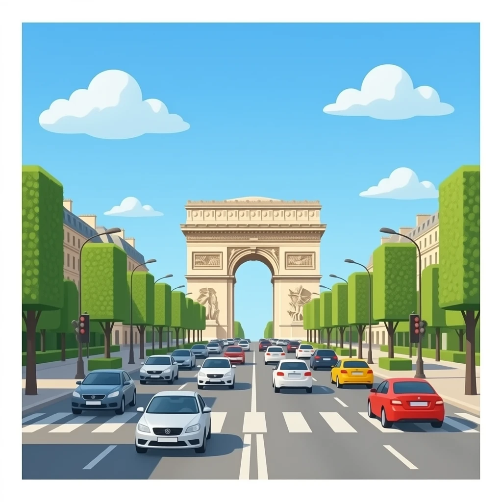 Champs-Élysées emoji