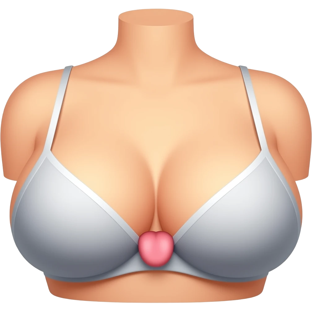 Breast licking emoji