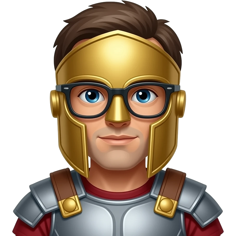 Gladiators with Glasses emoji