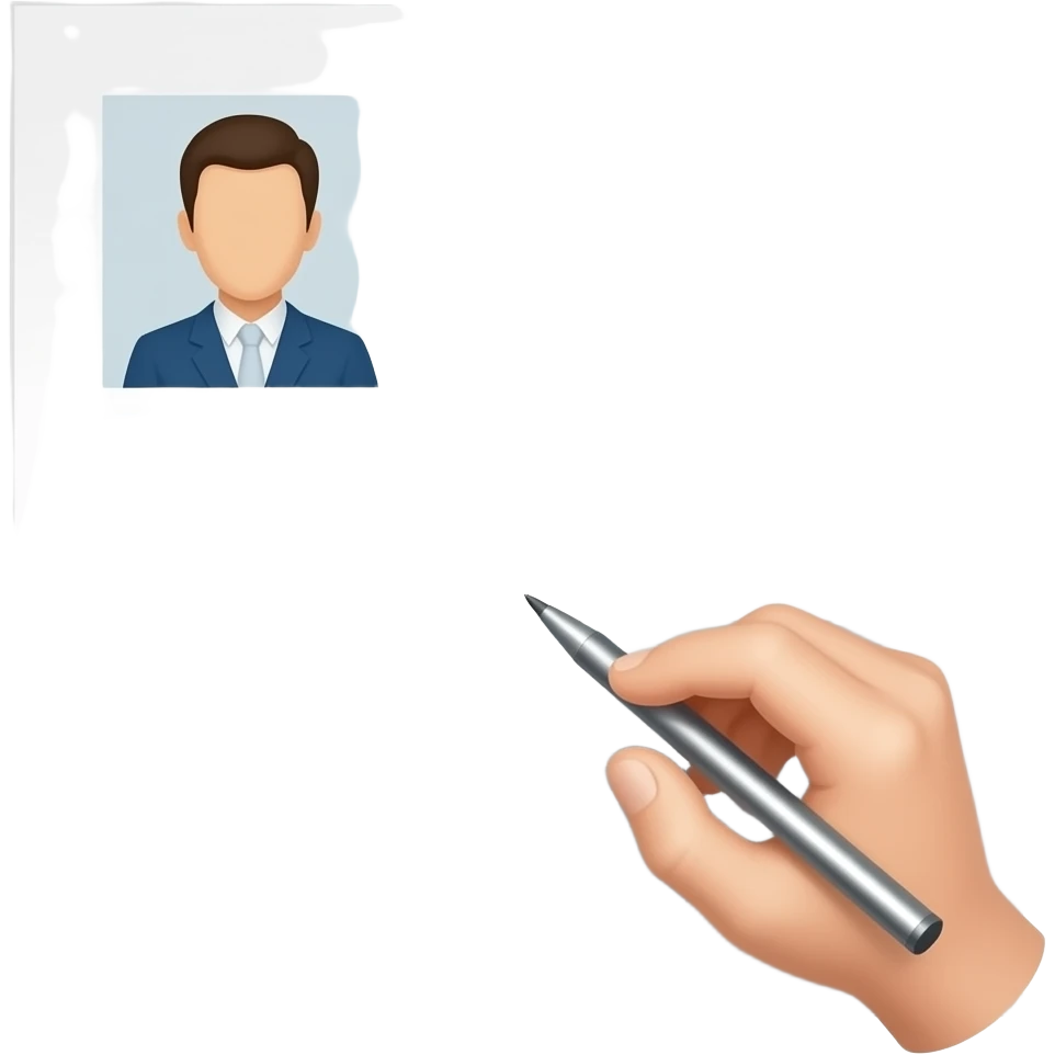 Hoja con autorización de padres de familia emoji