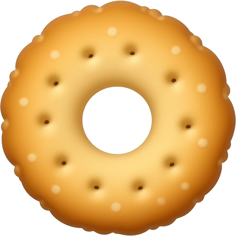 bakery biscuit emoji