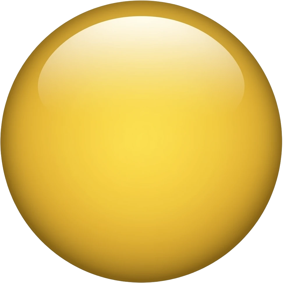 Mustard colour circle icon circle emoji