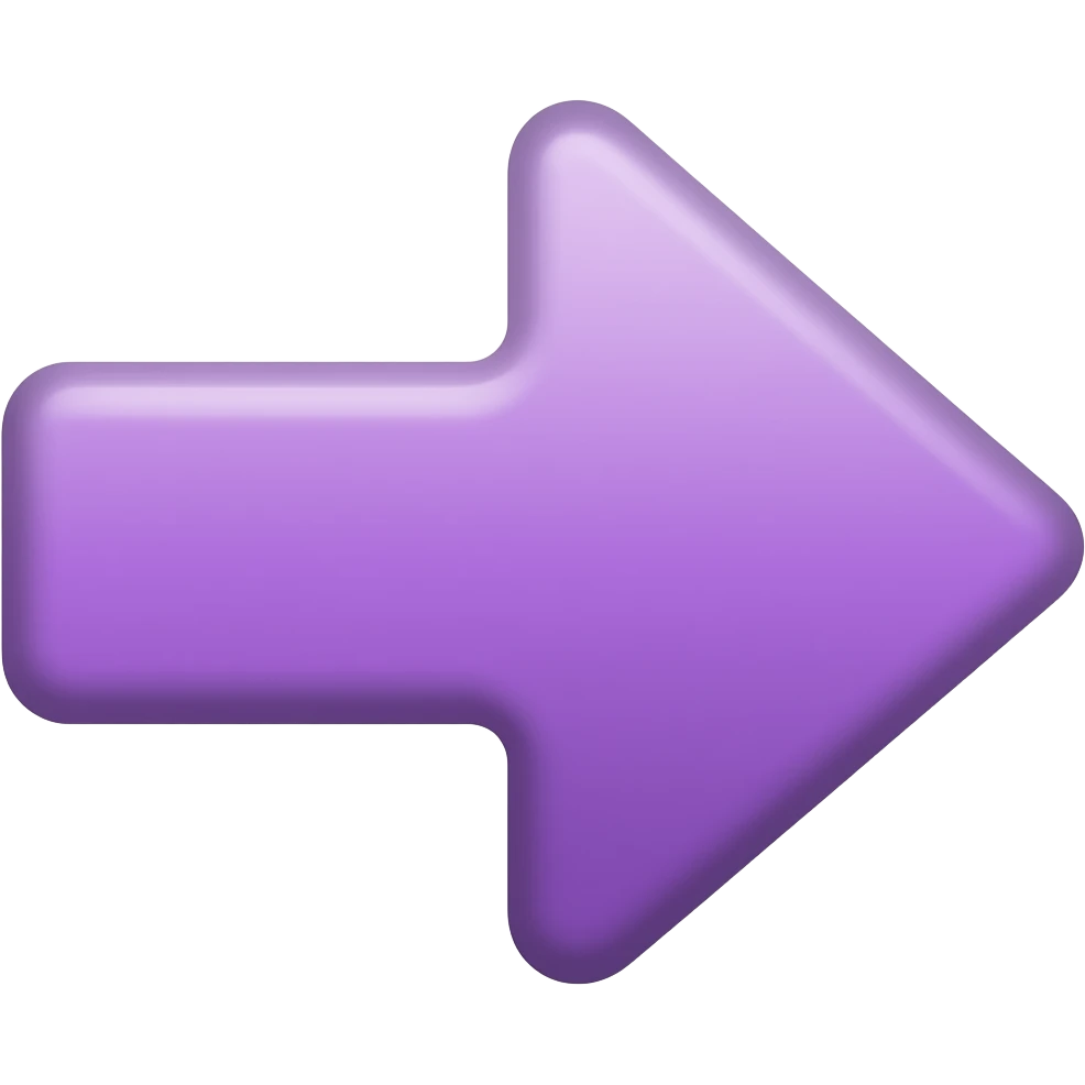 purple arrow emoji