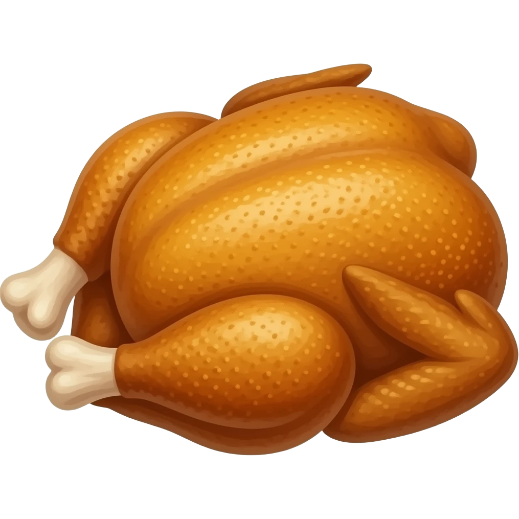 roasted chicken emoji